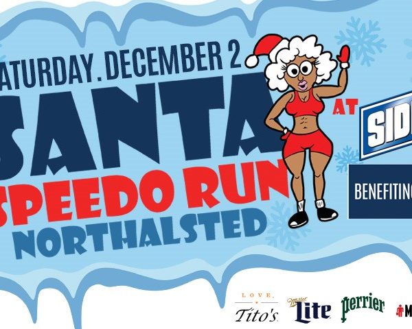 Santa Speedo Run 2023 is Saturday December 2 at Sidetrack