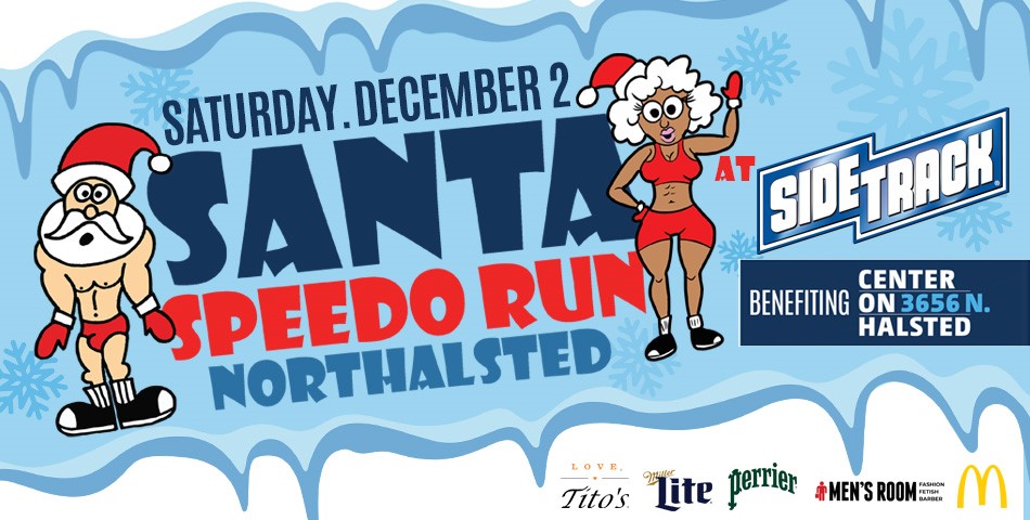 Santa Speedo Run 2023 is Saturday December 2 at Sidetrack - Sidetrack  Chicago